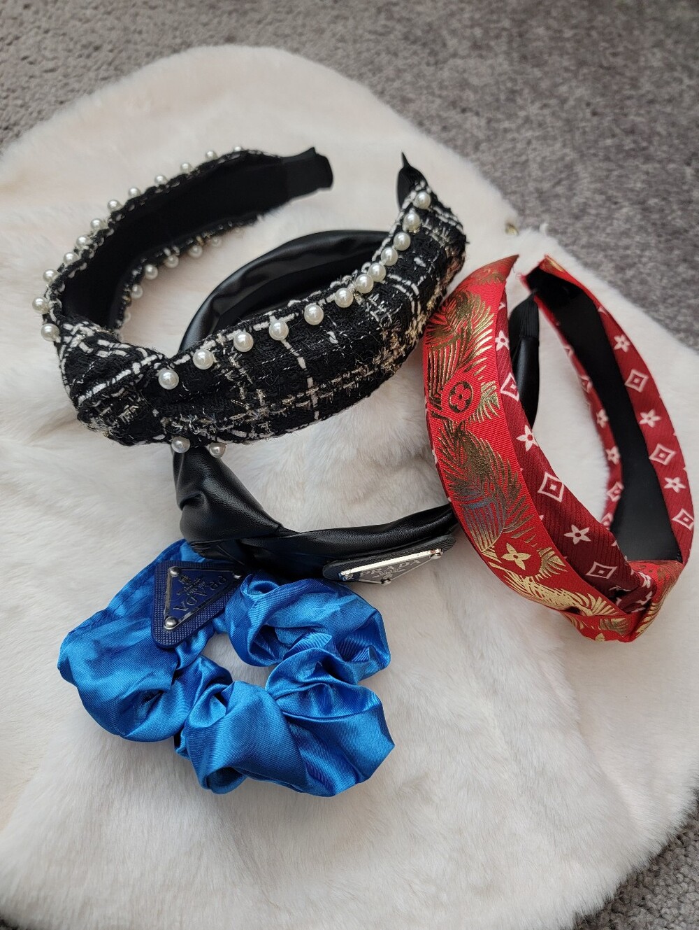 4pcs Clearance Bundle Set Of Headband And Hair Tie